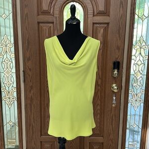 015 Laura Scott Neon Yellow Top